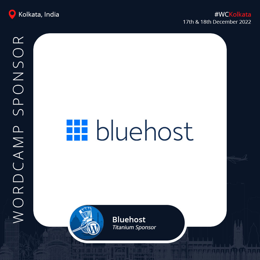 Bluehost WordCamp Kolkata